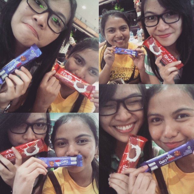 Sometimes best friend &amp; chocolate is the only thing that u need to celebrate special day like Valentine :* <a href="/Orisya/">Orisya Makakombo</a>