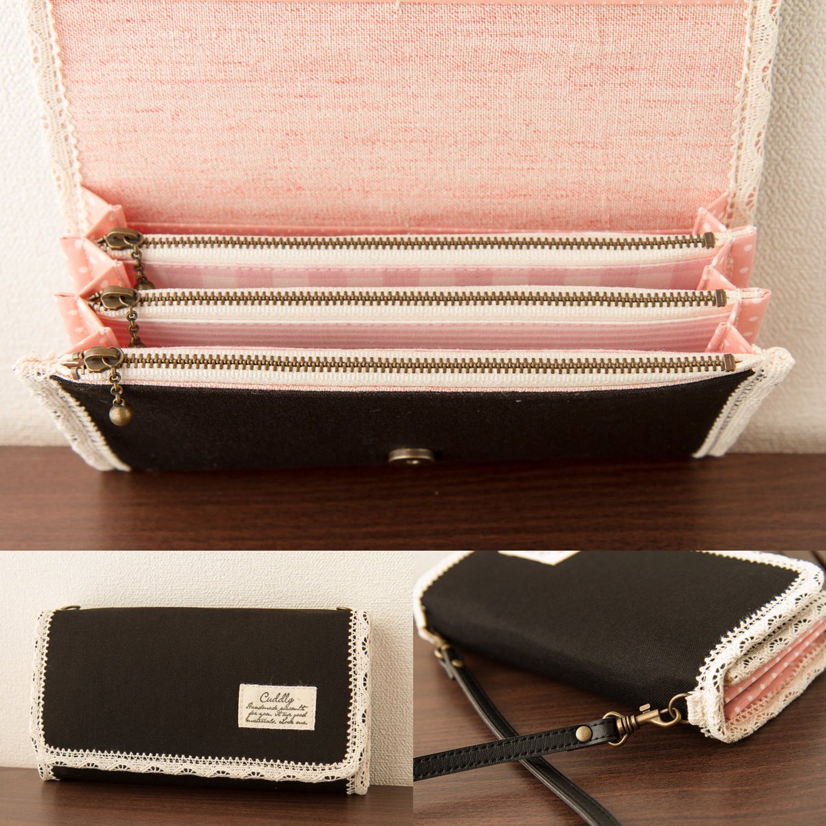 そらら Twitterissa Blogを更新しました シンプル黒無地 ピンクなやりくり財布 T Co 25qhlziu5z T Co Fjaurc8lzw ハンドメイド Handmade やりくり財布 オーダーメイド 仕分け財布 節約財布 T Co 2uawjqsbc2