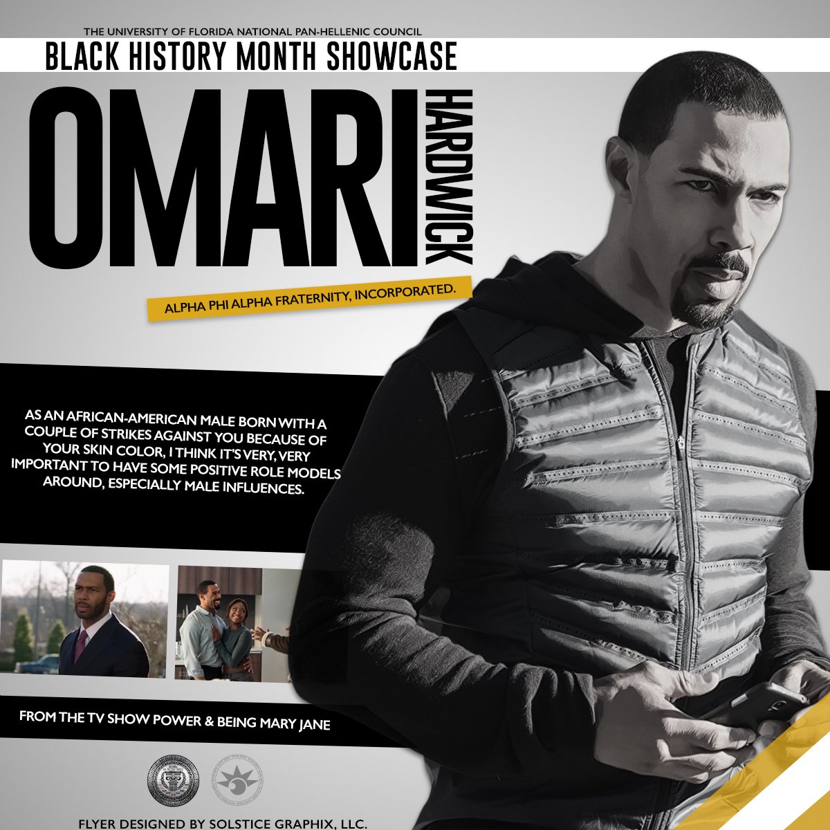 Omari Hardwick originally had aspirations to join the NFL but set his sights on a career on acting. Being a successful actor on Power &amp; BMJ