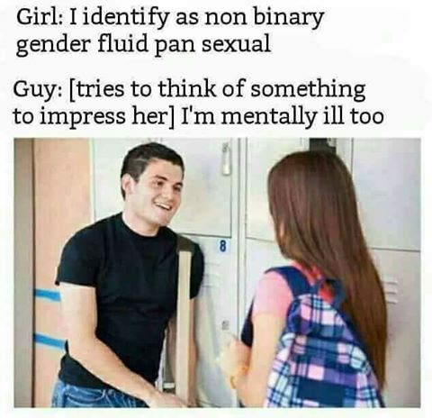 CarrionSoul's tweet photo. #SexualOrientationIsNotGender #OnlyTwoSexes #GenderIsNotASocialConstruct it is a construct of SELF. You do not get to define it for us all. https://t.co/xTjV9Aig3a