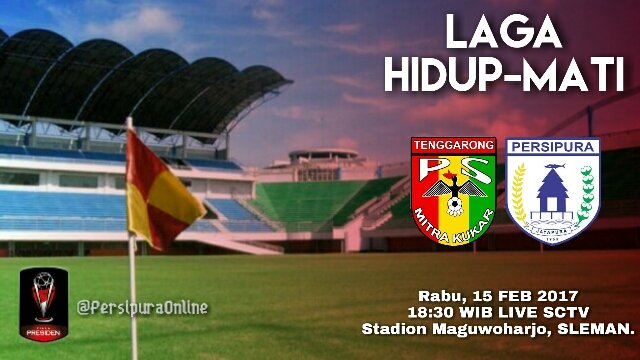 Mampukah tim Mutiara Hitam meraih kemenangan pertama dan lolos keputaran selanjutnya? Saksikan malam ini Mitra Kukar vs Persipura.