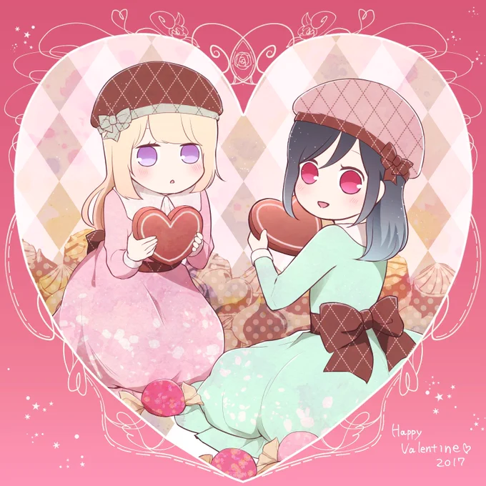 一日遅れだけどハッピーバレンタイン〜(;▽;)♥ 