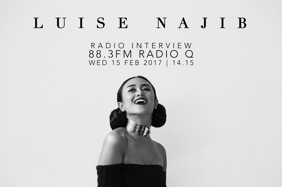 LuiseNajib's tweet photo. will be airing on @RadioQJogja883, stay tuned!
streaming: https://t.co/FSv2LlywlW
#luisenajib #loveaffair #yellowrecords #afternoonbreak https://t.co/zTdCswzsp7