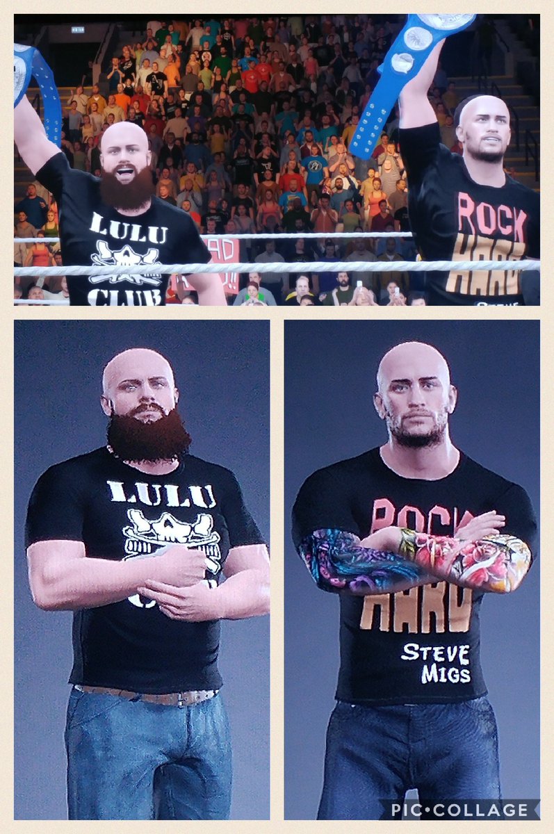 Tistik_FMP's tweet photo. @ImSteveMigs @TheeTedSmith @TheMegaCast #DisciplesofFun #SmackdownChamps Have a good night guys π€ I'll upload these for download π https://t.co/TRYctkCscN