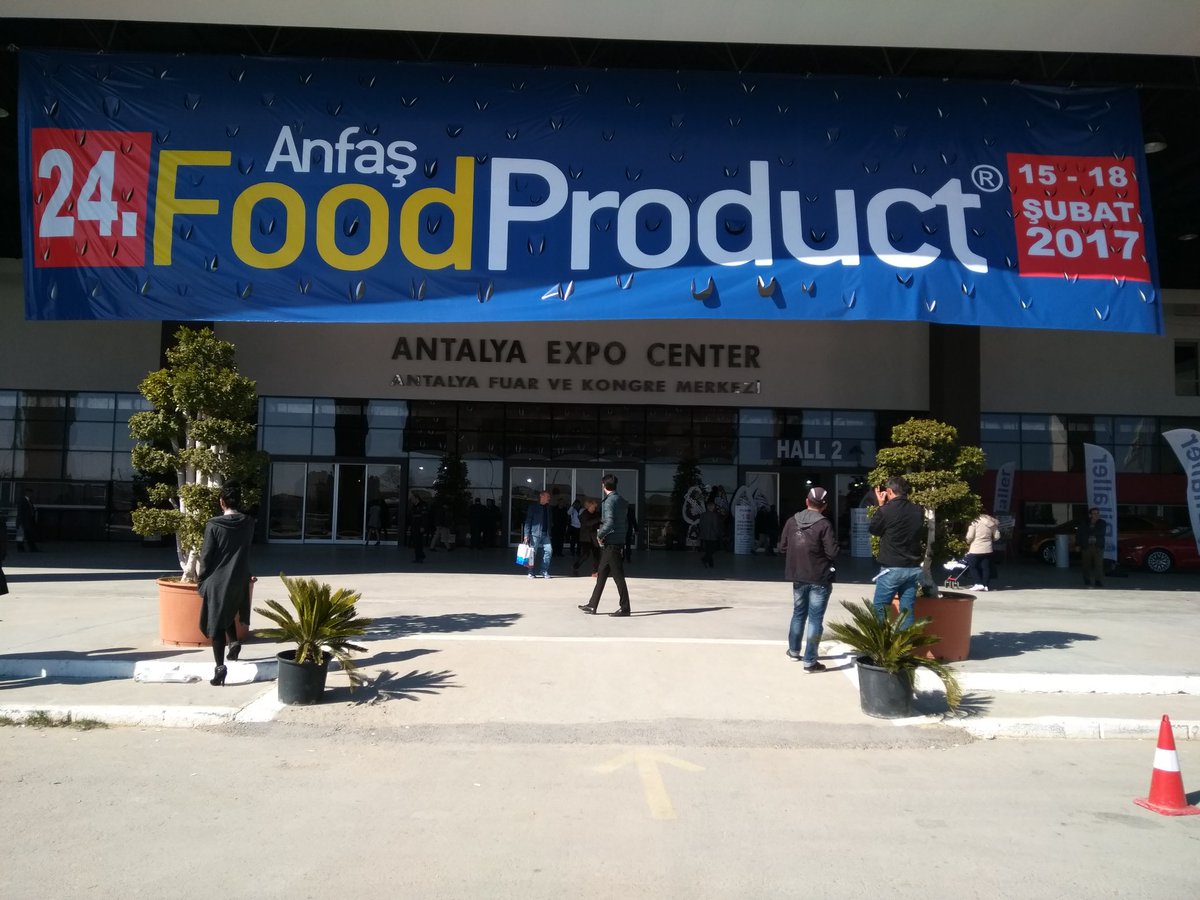 EuroExpodoo's tweet photo. @EuroExpodoo is at #anfasfoodproduct #trade #fair in Antalya #expo is between 15-18 Feb #antalyadafuardayim #foodproduct2017 @ANFASFUARCILIK https://t.co/06BPDFFUJW