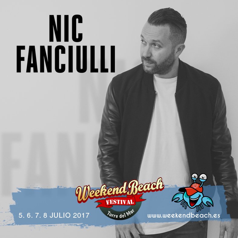 weekendbeachfes's tweet photo. Por fin vamos a vivir a uno de los #Djs más conocidos del tech house. 
@nicfanciulli CONFIRMADO en #Weekendbeach #festival https://t.co/7Y04v6NNTU