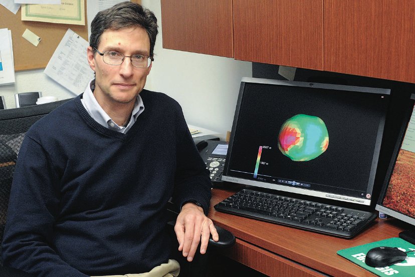 PEKendron's tweet photo. Research by a @BloomU professor who works a few miles from you will help NASA get to an asteroid out beyond Mars. https://t.co/oXlSJoH05s https://t.co/oe0YpHgvSk