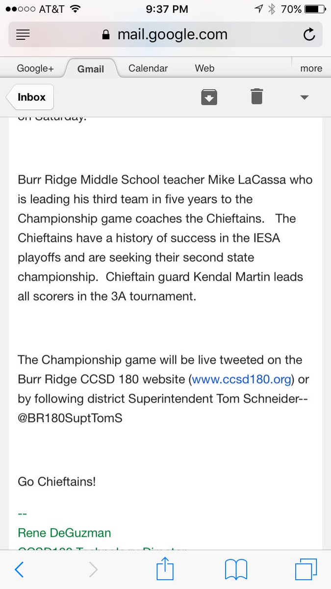 CoachLaCassa's tweet photo. Very blessed! #State #StarsShowUpEarly #BringYourBackPack #ChieftainPride https://t.co/pccjWnOYJZ