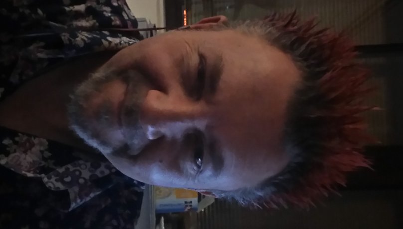 kcrewders's tweet photo. Look at him #ourdavid #davidjames legend of the roads #redhair should he dye the beard/moustache?!?! @BBCYork https://t.co/YvjaHlvIiq
