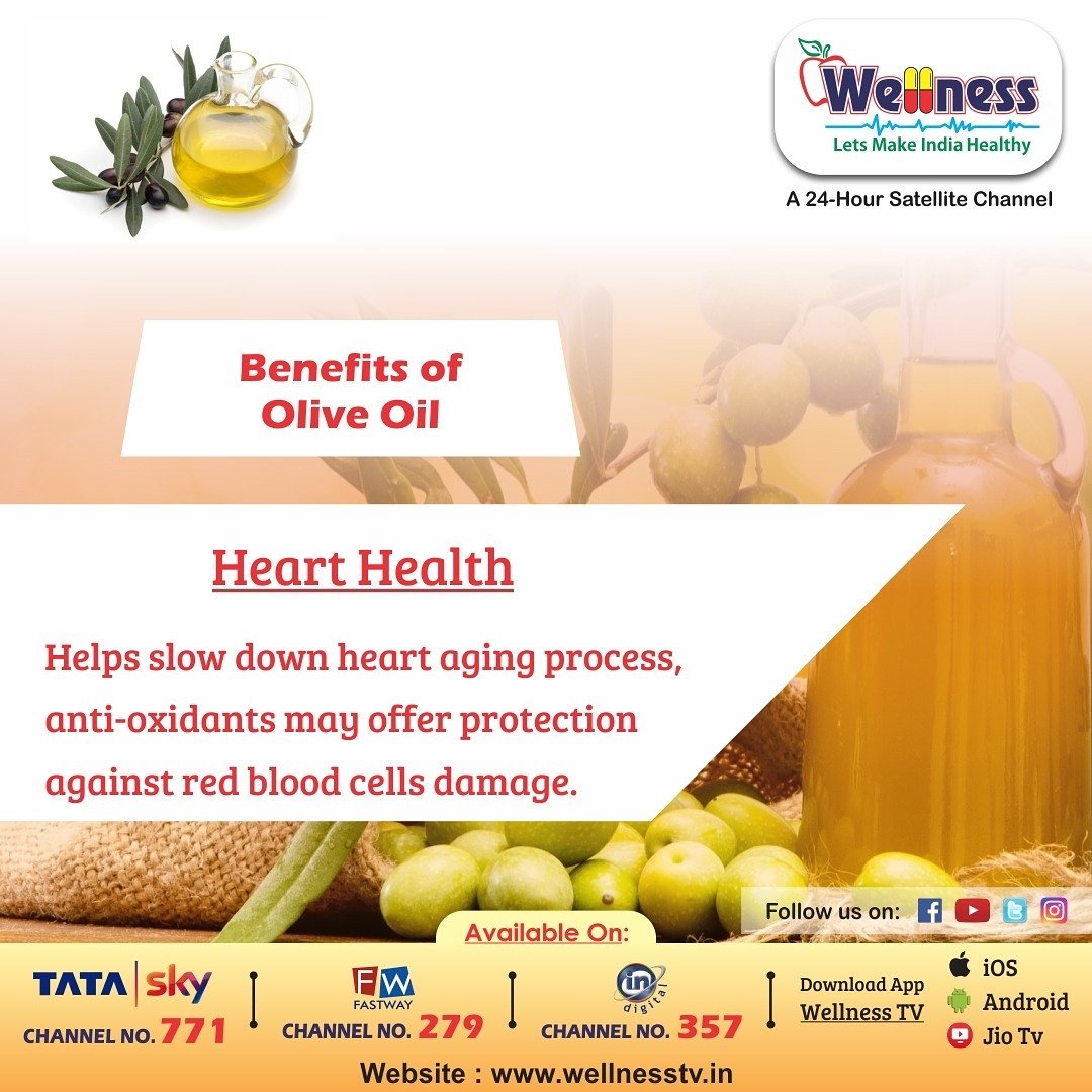 WellnessTVch's tweet image. Olive oil reduces bad cholesterol and increases good cholesterol
#cookingsmart #cookinghealthy #guiltfree #funfood #stayhealthystayfit
