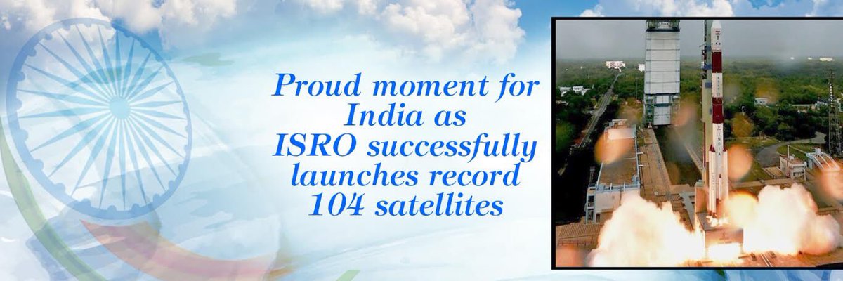 iampayalghosh's tweet image. World record set with PSLV launch of 104 satellites: #ISRO, Proud Moment for India 🇮🇳 #JaiHind
