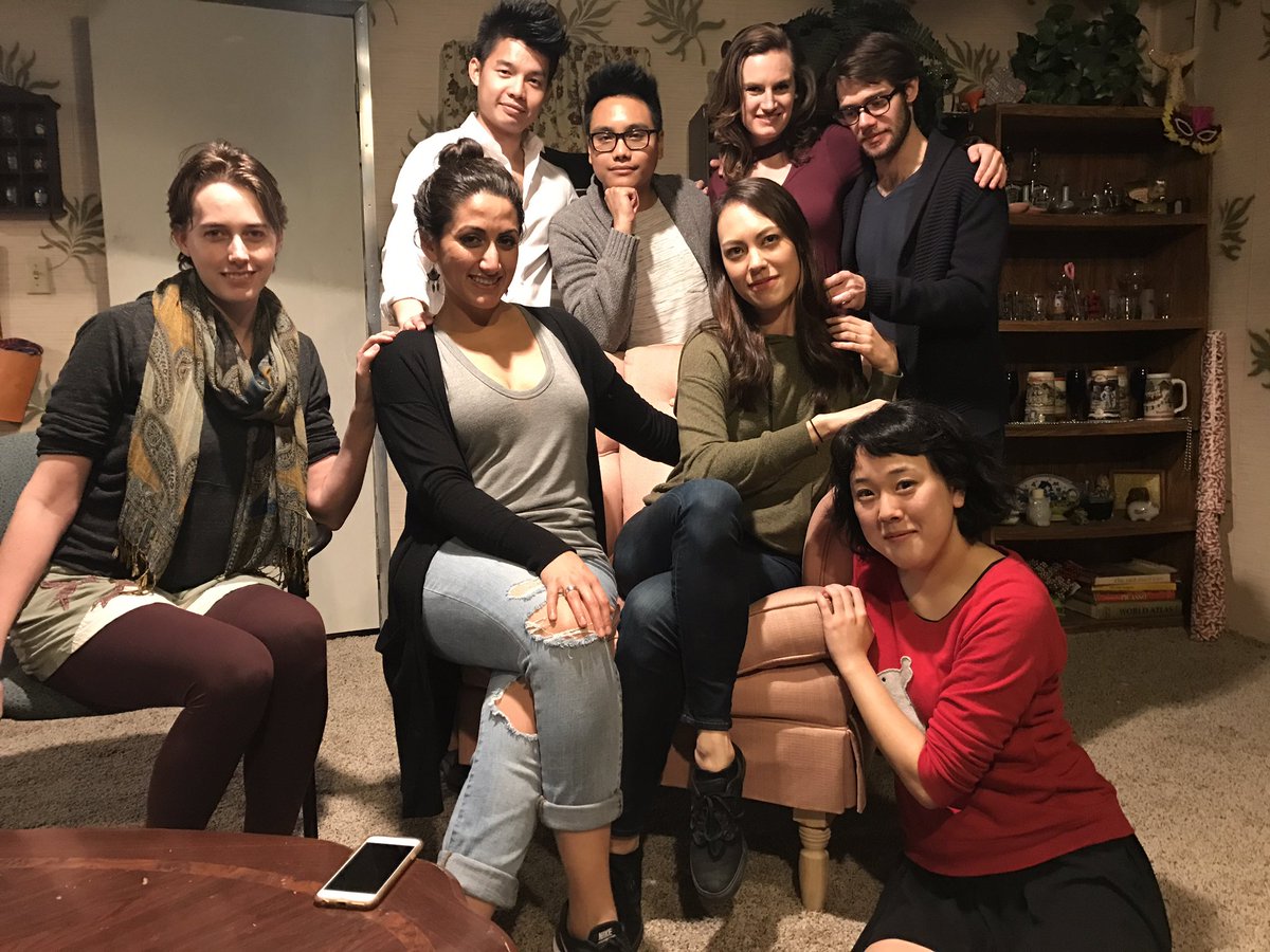 nicholaspilapil's tweet photo. "We're totally going to scissor later!" - spent #ValentinesDay with team BEFORE AND AFTER (see us Thursday at the @FountainTheatre!) #LAthtr https://t.co/O8sPevK9Dy