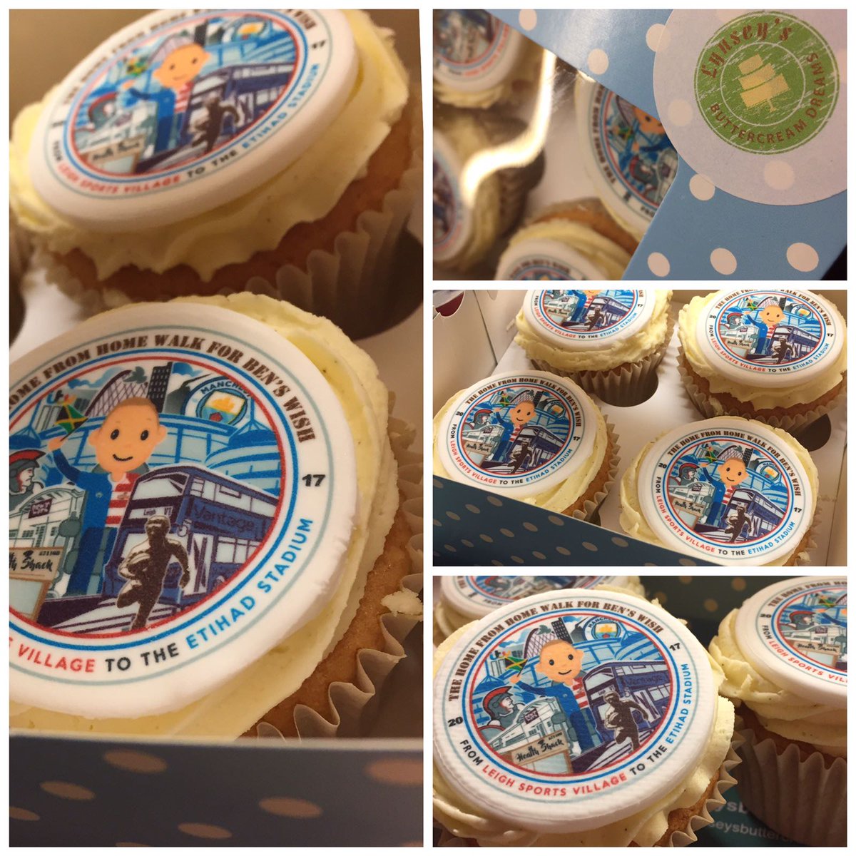 LoobyLynzra's tweet photo. Very proud to be an official sponsor for @Bens_Wish Home from Home Walk on 19th March, and donating 200 cupcakes for the finishing line! https://t.co/ogNr21gnth