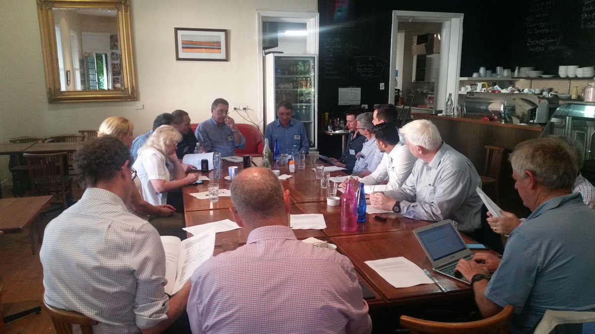 James Galloway speaking at AOQs Adelaide Cafe Quality.