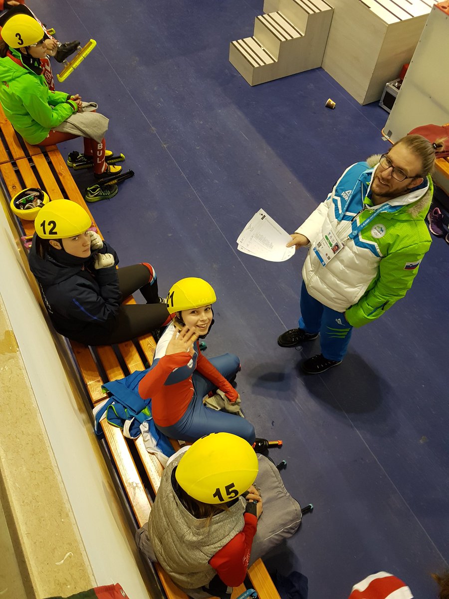 TeamSlovenia's tweet photo. Hitrostna drsalka #InaLes opravila s kvalifikacijami na 1500m @eyof2017erzurum #TeamSlovenia https://t.co/BLA9u9SpL6