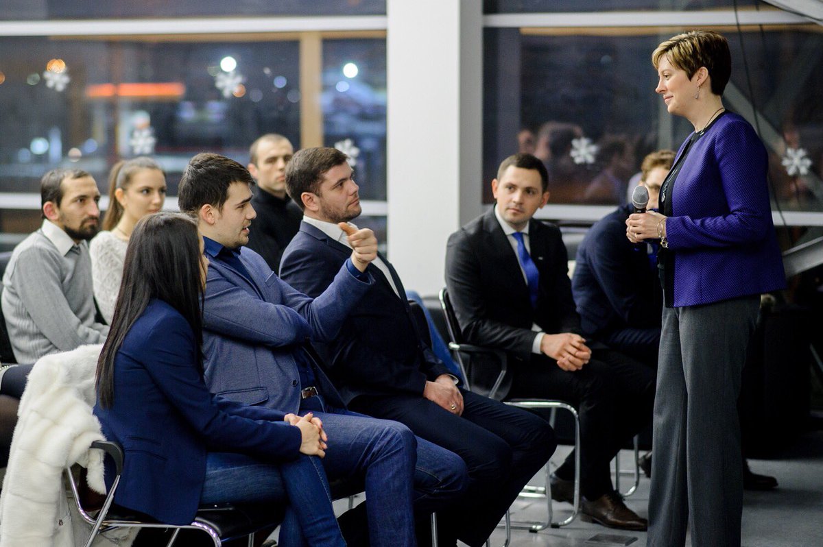 JCIMoldova's tweet photo. Workshop with JCI Moldova members on ”Achieving JCI Mission all over the world” held by JCI President, @DawnHetzel.
#WeAreJCI https://t.co/tL3rTO4yJ9