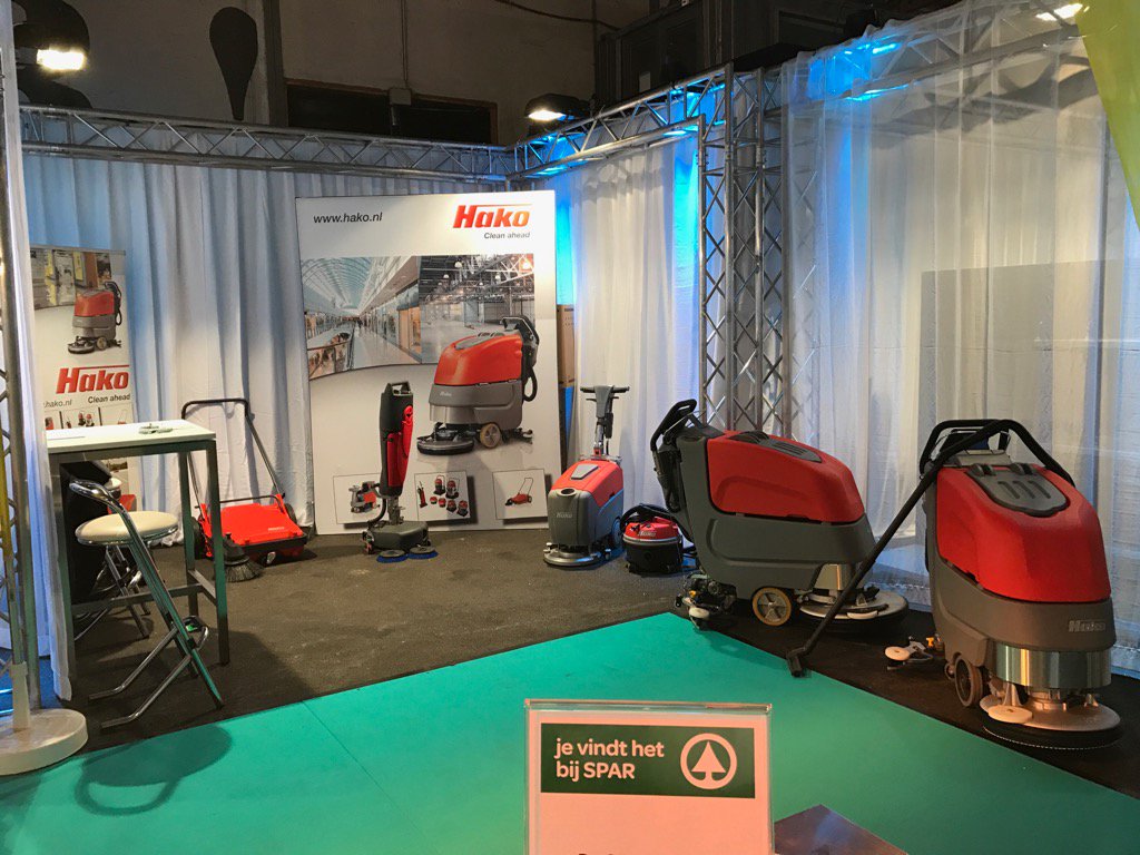 Hako is weer klaar om alle klanten van het juiste advies te voorzien op de Sparbeurs