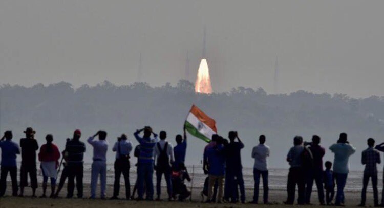 PallaviiShirke's tweet photo. Congratulations to @isro 
World Record made today! Team launches 104 Satellites in one shot, the Highest in History👏 #ProudIndian🇮🇳 https://t.co/2R5aq2fLaR