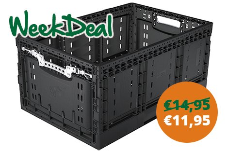 Nooit meer een kapotte klapkrat of een krat met uitzakkende bodem! kampeergoed.nl/vouwkrat-super… #weekdeal #KG #klapkrat #krat #kamperen #camping