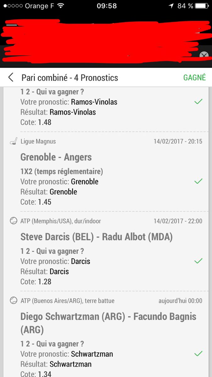 UnionPronos's tweet photo. Bon petit bénéfice ! 😏 25€ De mise pour 90€ de gains sur le 1er 💰💰 https://t.co/r99olqiYaV