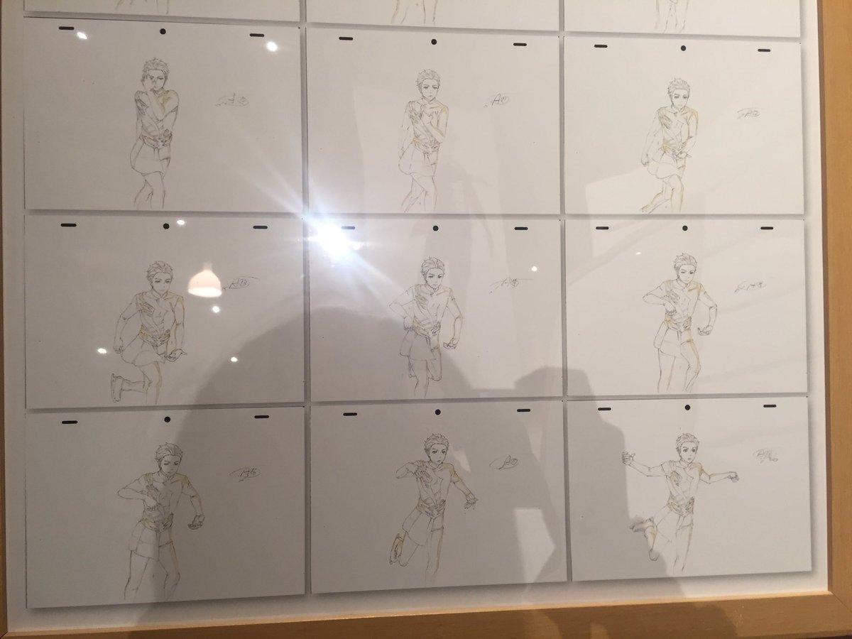 cocoapurin69's tweet photo. ユーリ チャコットカフェ 展示原画 勇利その1 https://t.co/iT49V0pxcQ