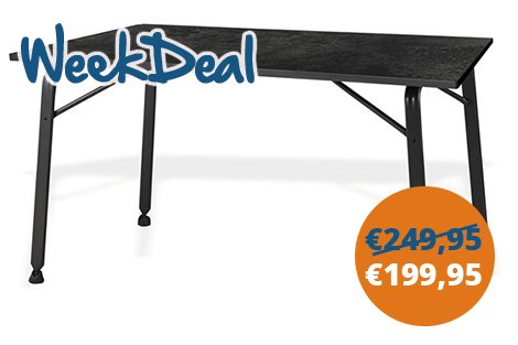 Wauw! Wat een prachtige tafel is deze #Westfield Avantgarde Elegance! kampeerperfect.nl/westfield-avan… #weekdeal #KP #kamperen #camping #campingtafel