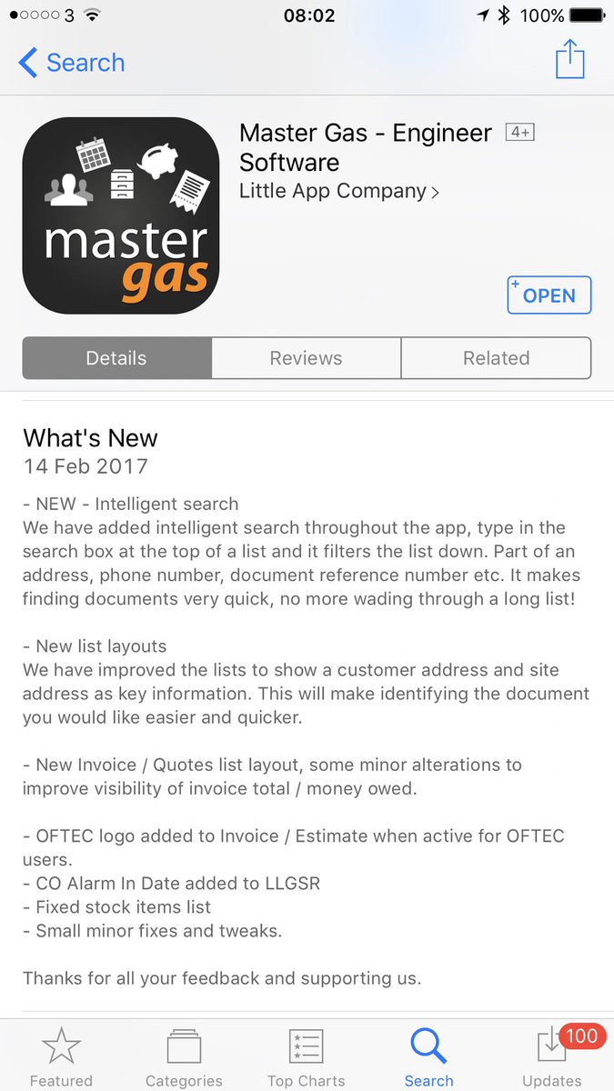 MasterGasApp's tweet image. New master gas update available now. Intelligent search is here!