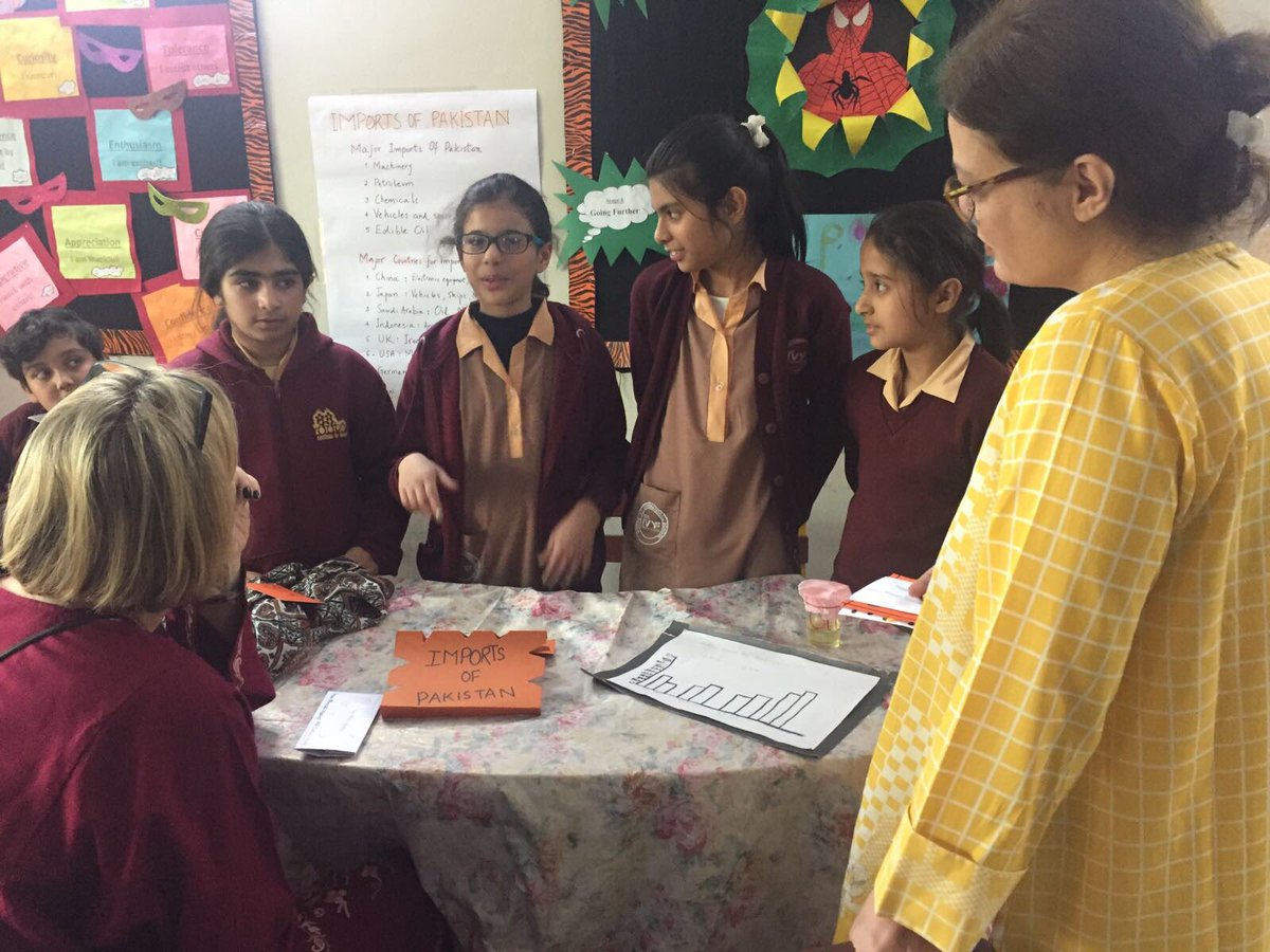 st_werburghs's tweet photo. Ms Banks being taught how to make decisions on the use of money and to 'barter' #usefulskill @pkBritish @Schools_On_Line @BritishCouncil https://t.co/PalHlrffES