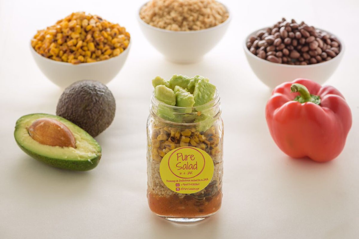 pure_jar's tweet photo. Mexican adventure Jar . .
لمحبين المغامره والتشويق 😎.
.
 المكونات :  افوكادو،لوبياء سوداء، برغل ، فليفلة حمراء ،ذره  ،صلصه مكسيكيه تقليدية https://t.co/GWuSGR8RDn
