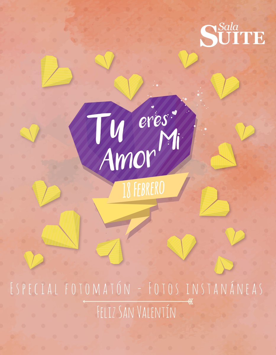 suitesala's tweet photo. Especial #SanValentin en @suitesala , con #fotomatón , llévate tus fotos al instante ¡¡¡No te lo pierdas!!! #besuite https://t.co/TXhPBvYnyq