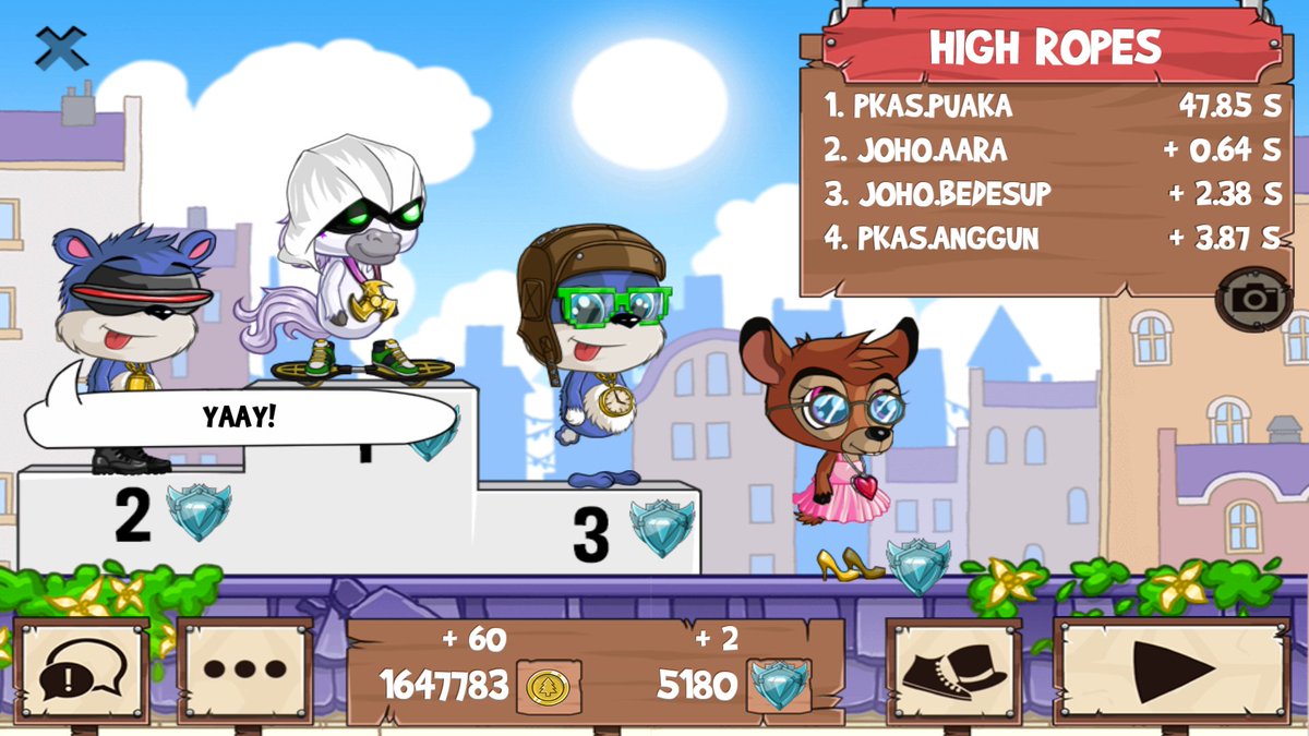 Restandpeace7's tweet photo. All those guys just got washed #funrun2 #Aara #BedeSup #Anggun https://t.co/WCwKysHTsz