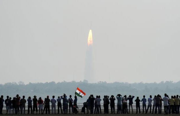 Saudi_Gazette's tweet image. #India launches record 104 #satellites at one go — goo.gl/SbRzWF @isro #PSLVC37