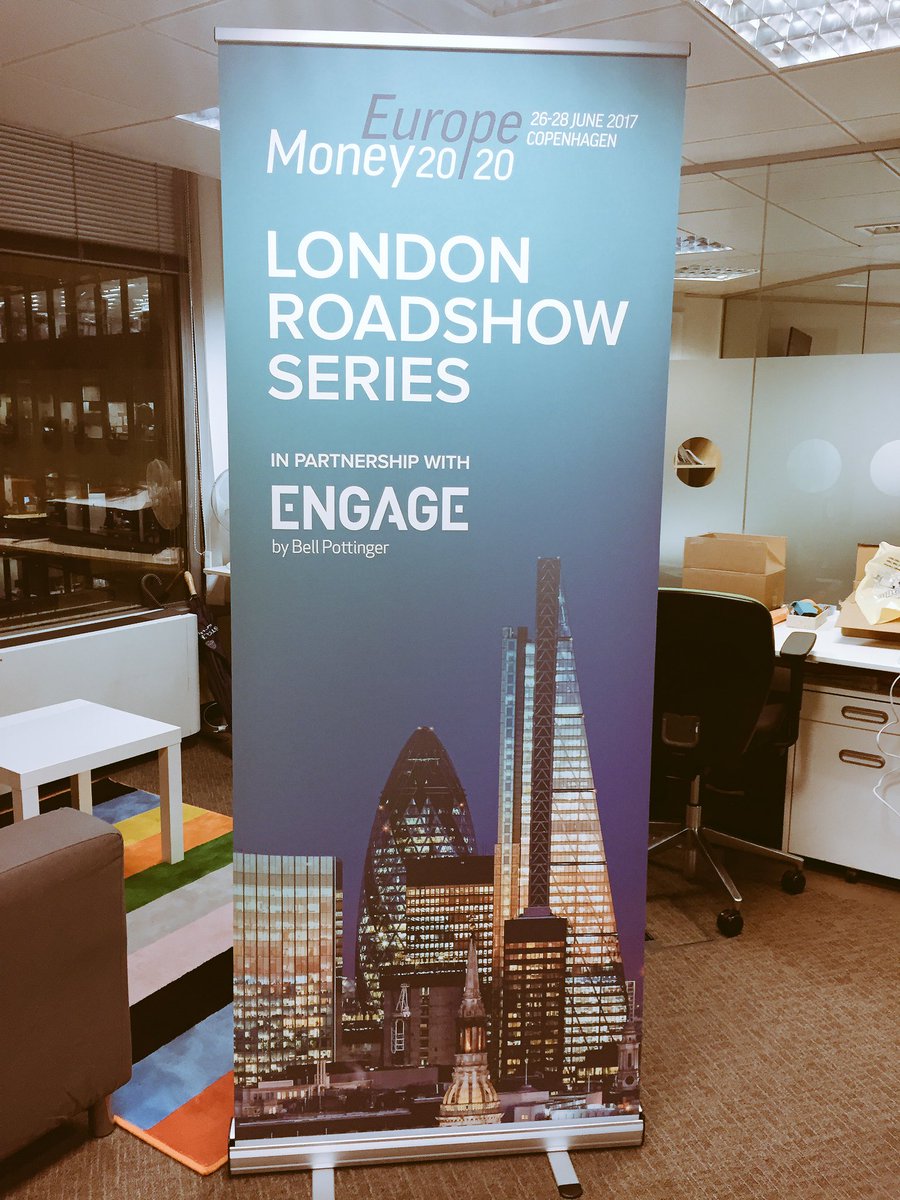 claudiabate's tweet image. Looking forward to the @money2020  London roadshow event @BellPottinger tonight #BPFinTech #BPEngage #Money2020Europe