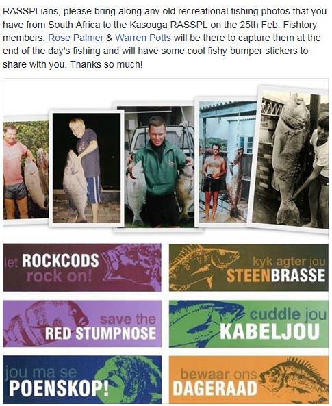 FishforLifeSA's tweet photo. Find us on the beach in Kasouga next weekend at the RASSPL competition https://t.co/OMVof6e68q