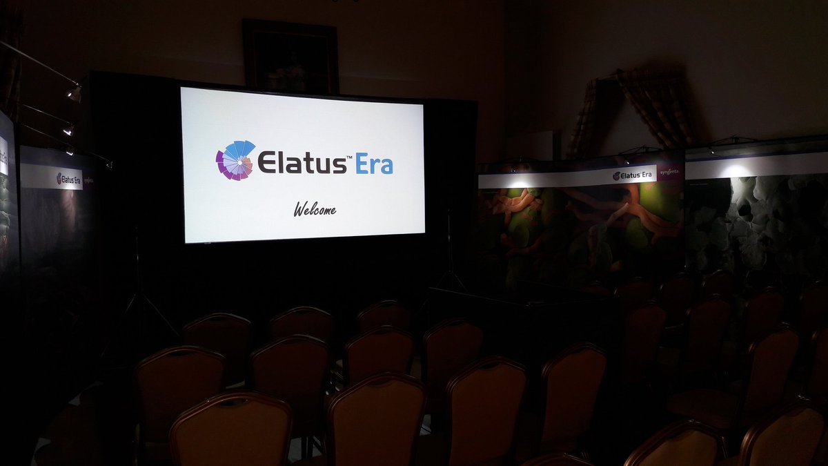 We are all set in Oxford for the launch of #ElatusEra. Exciting day ahead sharing the story of our new #SDHI cereal fungicide