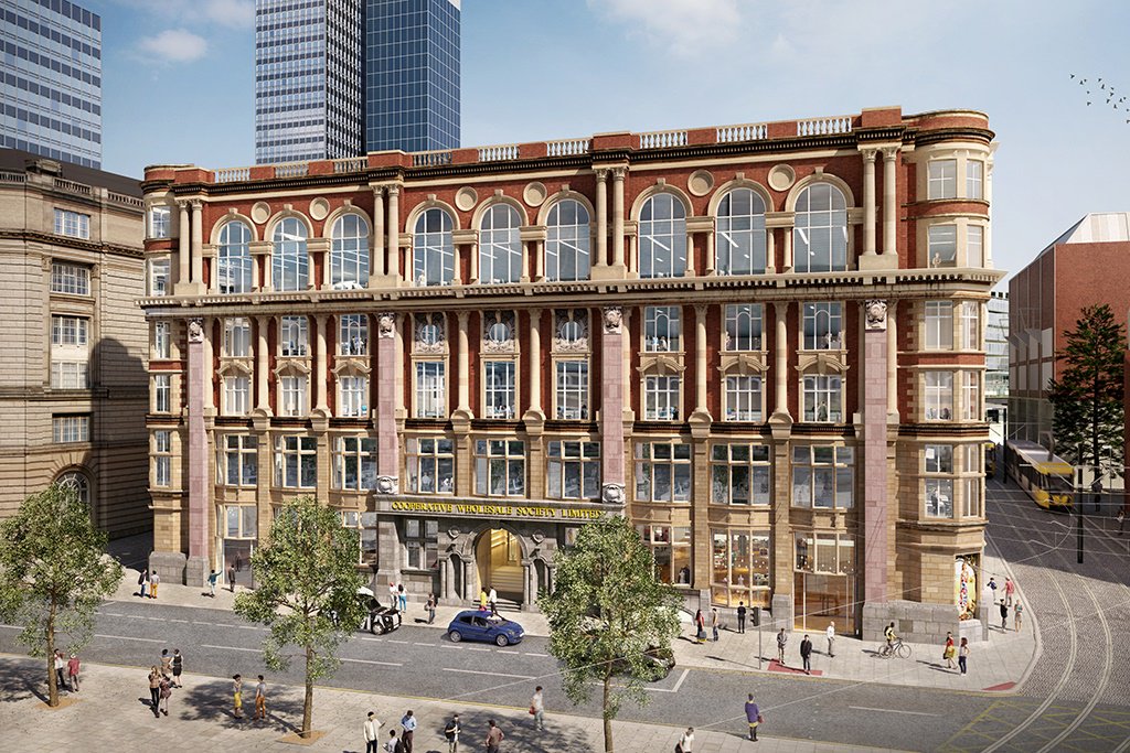 CNplus's tweet photo. Russells wins £34m Hanover refurb for Manchester's NOMA https://t.co/yWy2w9KMln https://t.co/JRoRtqCVDY