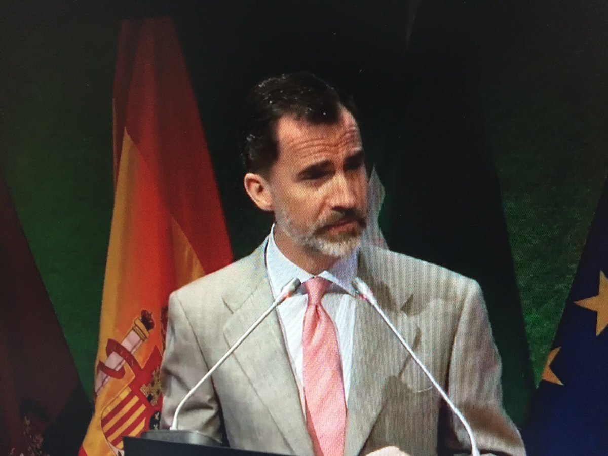 Tercera visita del Rey Felipe VI a #Málaga para inauguración <a href="/ForoTransfiere/">Foro Transfiere</a> y luego visita al <a href="/MuseoAduana/">Museo Palacio Aduana</a> #VisitaRealMLG