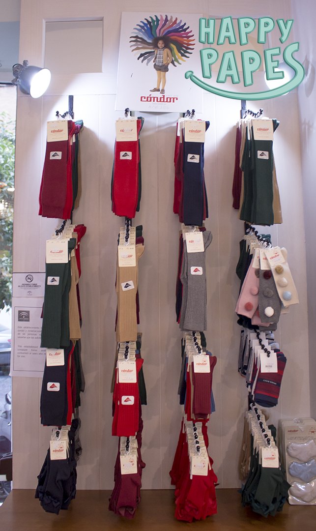 HappyPapes's tweet photo. Con la colección de calcetines Cóndor que hemos preparado para esta primavera. https://t.co/4tOODqjL5w
