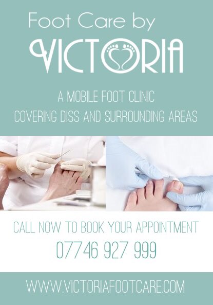 victoriafeet's tweet photo. Mobile Foot Clinic for #Dissnorfolk #norfolkrt #suffolkrt #foothealth #feet #footclinicdiss https://t.co/c1IEzFQxV1