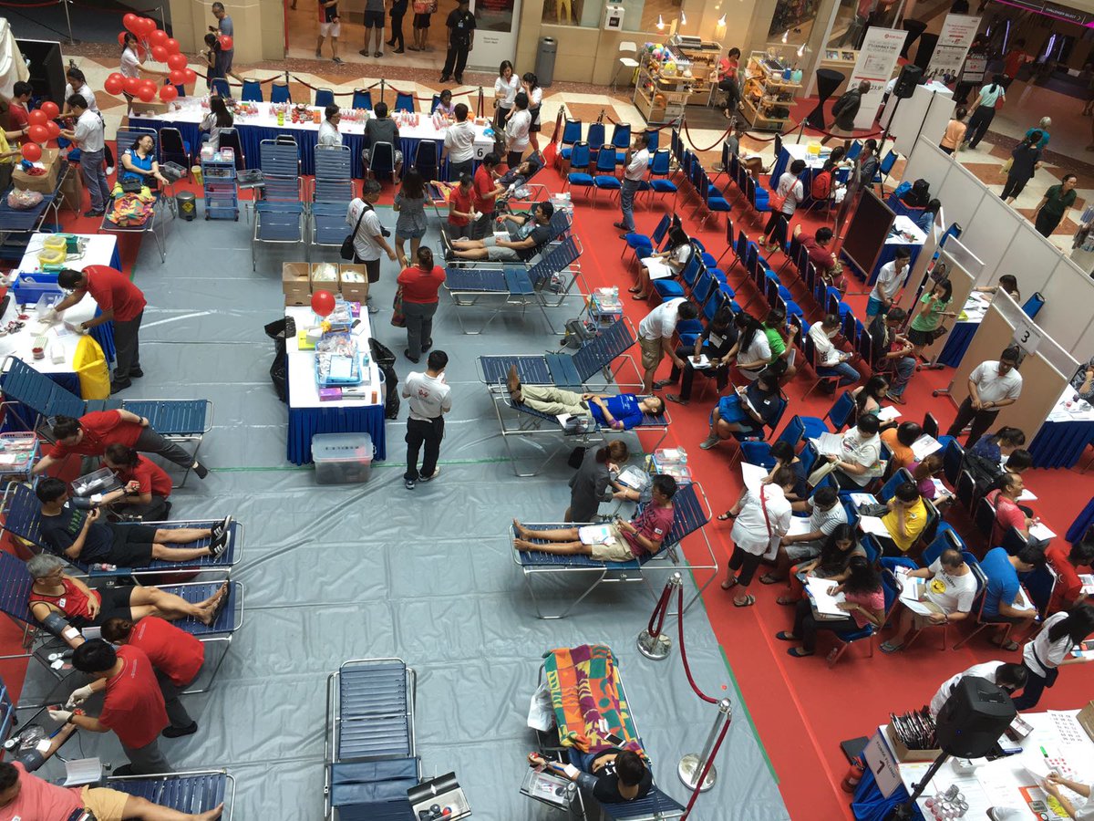 SGRedCross's tweet image. We are proud that blood donation is an act that contributes to the nation’s security and stability 💪 More: giveblood.sg #wearetotaldefence