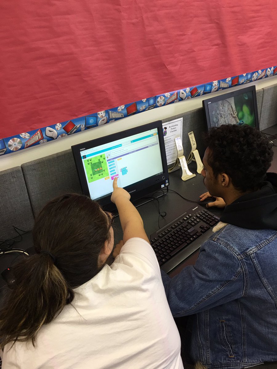 Mr_J_Stratton's tweet image. WHS 8th graders are busy cracking the code! @ZywickiR @WeehawkenTSD  #WeeCode