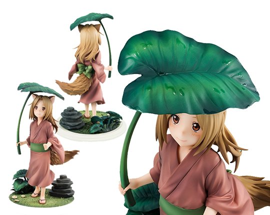 リボルブ 夏目友人帳 子狐 1/7スケール PVC製 塗装済み 完成品