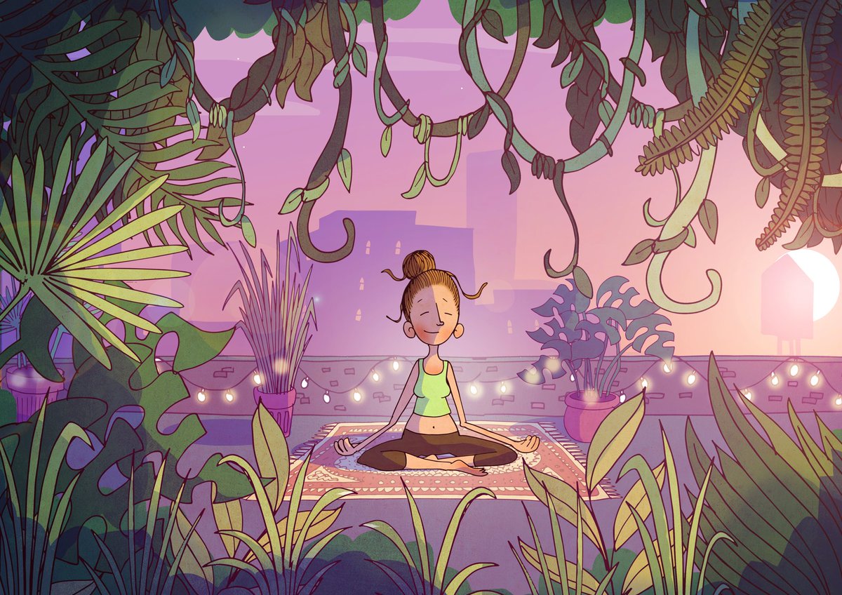 benscruton's tweet photo. New illustration: Rooftop retreat https://t.co/aznOCMLt8o