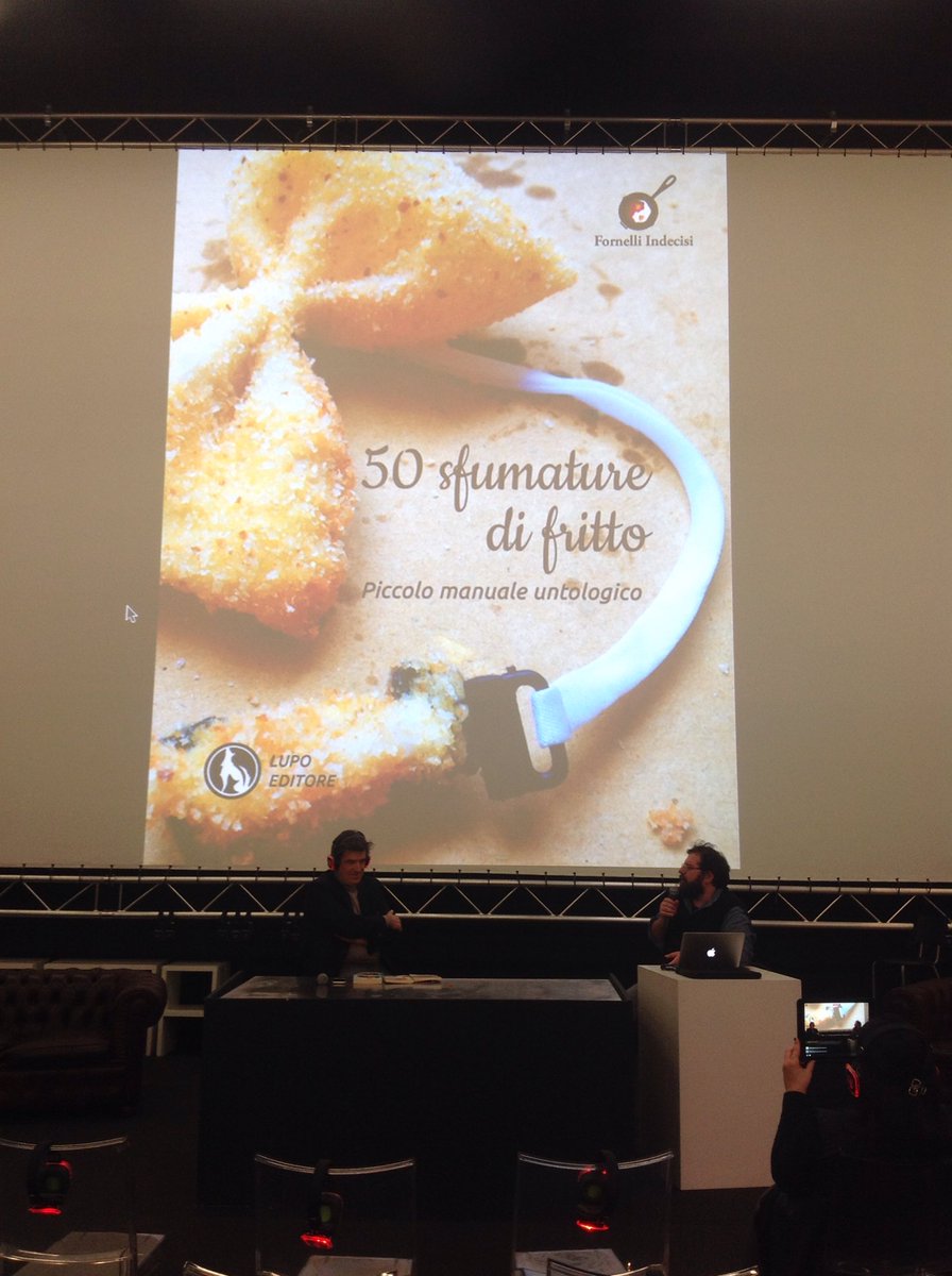 50 sfumature di... Fritto! L'autore #PierpaoloLara ci parla di nuovi modelli per parlare del cibo #risto2017