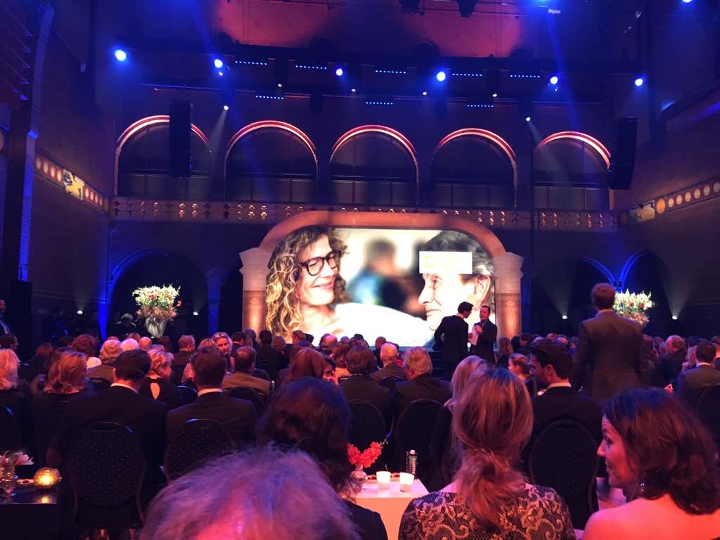#GoudenDagen ook present bij #GoedGeldGala. Met goed geld kunnen wij meer doen voor kwetsbare ouderen!