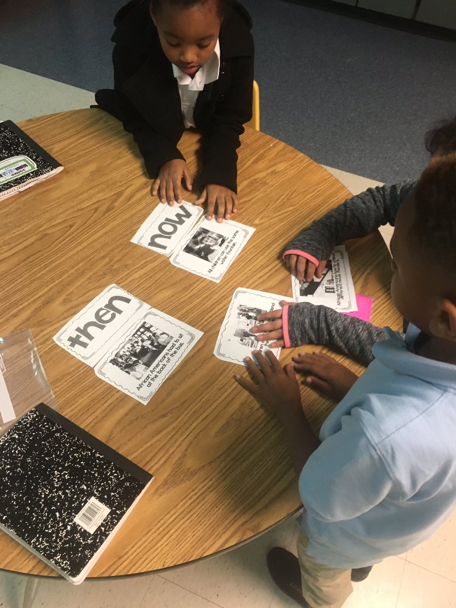 mspittsDSES's tweet photo. Working on a "Then &amp; Now" sort to compare life during the Civil Rights Movement and life now. #BlackHistoryMonth https://t.co/4k9wjFb6BB