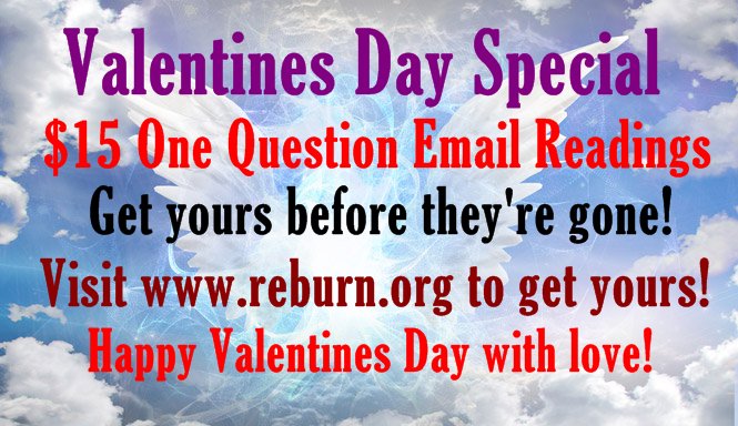 SpiritJournal's tweet photo. We've decided to extend my $15 One Question Psychic Email Reading Valentines Special for one more day! Get yours at https://t.co/1KsxN2dFfX https://t.co/JJD9q3NnL6