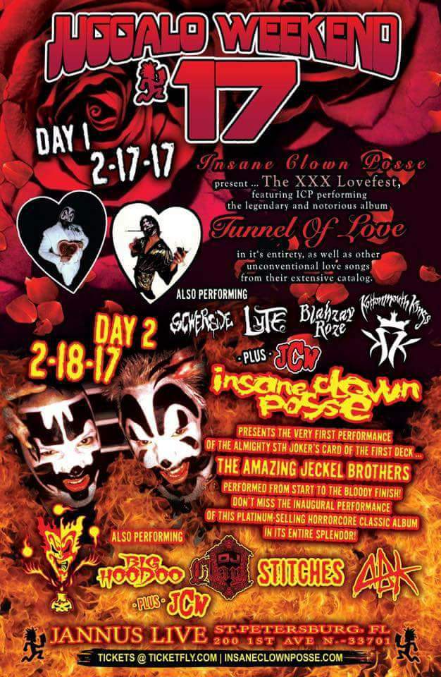 This weekend!!! #juggaloday #17 #icp #psycopathicrecords #jeckelbrothers #juggalo #juggalette
