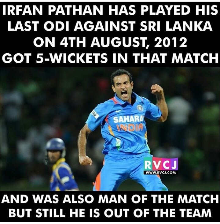 AzazPat58084046's tweet photo. Give him chance..
King of swing @IrfanPathan 
@BCCI @IndianCricketTm @ICC @cricbuzz @ESPNcricinfo https://t.co/03wR8pSIxE