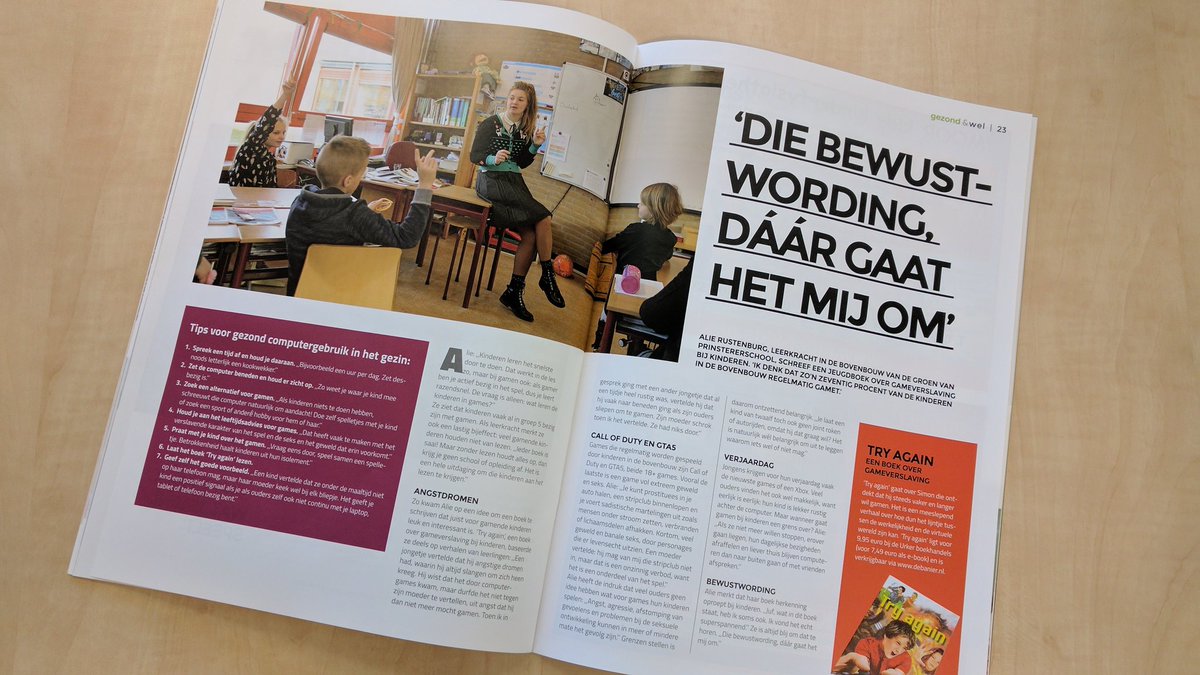 Morgen in de verspreiding op Urk en in Tollebeek met <a href="/heturkerland/">Het Urkerland</a>: ons nieuwste magazine Gezond &amp; Wel. Verhalen, recepten, nieuws. Ook GBU!